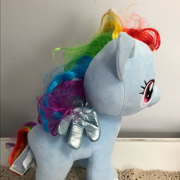 My Little Pony Cutie Mark Magic Charm Wing Rainbow Dash plush and Honey Rays x 3 - Picture 14 of 16